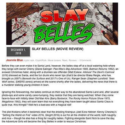 SLAY BELLES (MOVIE REVIEW)
